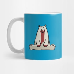 After lunch polar bear Mug